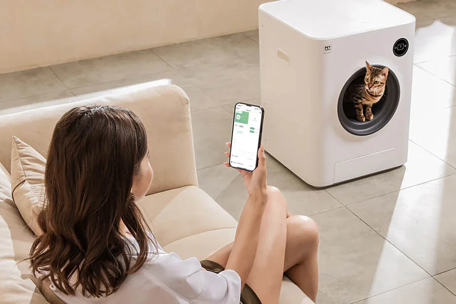 auto litter boxes for cats