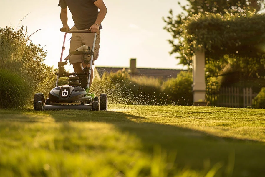 best electric self propelled lawn mower